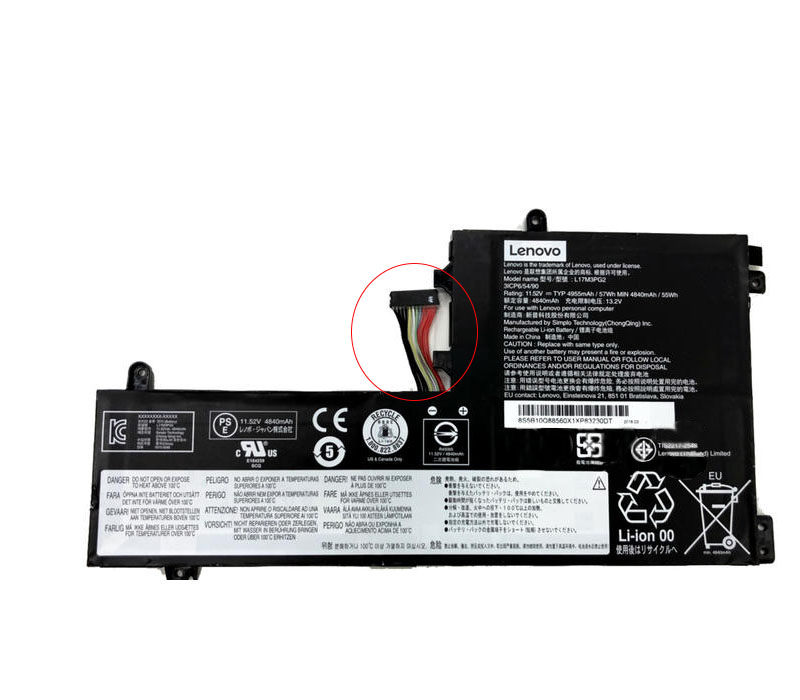 Original Battery Lenovo 5B10W69467 5B10W69457 4955mAh 57Wh (image for) Original Battery Lenovo 5B10W69467 5B10W69457 4955mAh 57Wh